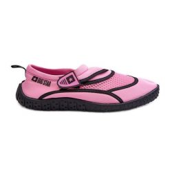 Damskie Buty Do Wody Różowe Big Star NN274A804 róże i fiolety. Czerwone buty treningowe bez wzorów, bez zapięcia, do pływania. Za 103.36 zł.