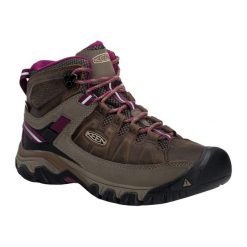 Buty trekkingowe damskie KEEN Targhee III Mid. Szare buty trekkingowe Keen, bez zapięcia. W wyprzedaży za 489.00 zł.