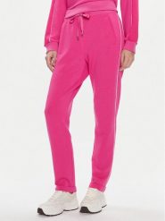 Liu Jo Sport Spodnie dresowe TA4271 J4616 Różowy Regular Fit. Czerwone spodnie dresowe Liu Jo Sport, bez wzorów, z dresówki. Za 249.99 zł.