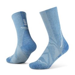 Skarpetki Buff DRYFLX® CREW SOCK DC WASHED. Niebieskie skarpetki Buff, bez wzorów. Za 119.90 zł.