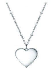 Eastside NY Naszyjnik z zawieszką - dł. 40 cm rozmiar: onesize. Szare naszyjniki Eastside NY, z materiału, ze stali. Za 43.99 zł.