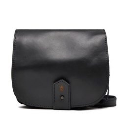 Torebka Fly London. Czarne listonoszki Fly London, bez wzorów, bez dodatków. Za 419.99 zł.