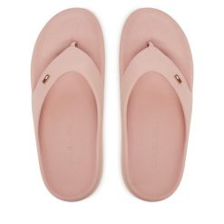 Japonki Tommy Hilfiger. Czerwone japonki Tommy Hilfiger, bez wzorów. Za 119.99 zł.