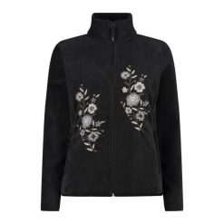 Bluza damska turystyczna CMP 34H0446. Czarne bluzy bez kaptura CMP, m, bez wzorów, bez kaptura, trekkingowe. Za 372.00 zł.