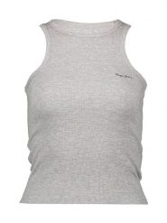 Pepe Jeans Top w kolorze szarym rozmiar: M. Szare topy sportowe Pepe Jeans, m, bez wzorów, z jeansu. Za 66.16 zł.