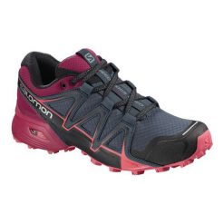 Salomon Damskie Buty Speedcross Vario 2 W, Stormy Weather/Cerise./Dubarry, 38.7. Buty do biegania marki Salomon. W wyprzedaży za 385.00 zł.