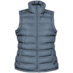 Damska Ocieplana Kurtka / Kamizelka Ice Bird. Niebieskie kurtki RESULT, l, z aplikacjami, z materiału, bez kaptura. Za 135.99 zł.