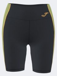 Joma Szorty funkcyjne w kolorze czarno-zielonym rozmiar: M. Czarne szorty sportowe Joma, bez wzorów, z materiału, outdoorowe. Za 61.46 zł.