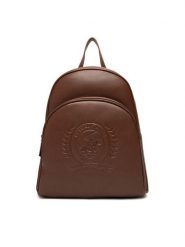 Beverly Hills Polo Club Plecak C-BHPC-L-009-08 Brązowy. Brązowe plecaki Beverly Hills Polo Club, bez wzorów, z materiału, bez dodatków. Za 199.99 zł.
