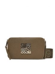 Steve Madden Torebka Brisa-2 SM13001822 Zielony. Zielone listonoszki Steve Madden, bez wzorów, ze skóry, bez dodatków. Za 369.99 zł.