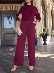 Milan Kiss Spodnie w kolorze czerwonym rozmiar: M. Czerwone spodnie materiałowe Milan Kiss, bez wzorów, z materiału. Za 130.99 zł.