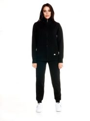 Bluza z zamek błyskawiczny na co dzień na siłownię. Białe bluzy LEONE 1947 APPAREL, l, bez wzorów, z dresówki, bez ramiączek, bez kaptura. Za 189.41 zł.