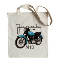 Junak M10 — torba (Rodzaj nadruku: Junak M10). Torby podróżne nikiniki, bez wzorów, z bawełny, na ramię, z nadrukiem. Za 29.00 zł.