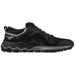 Buty do biegania damskie Mizuno Wave Ibuki 4 GTX. Czarne buty do biegania Mizuno, bez wzorów, bez zapięcia, do biegania, mizuno wave. Za 299.99 zł.