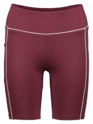 Copenhagen Studios Szorty sportowe w kolorze bordowym rozmiar: M. Czerwone szorty sportowe Copenhagen Studios, bez wzorów, z materiału, z podwyższonym stanem, outdoorowe. Za 56.99 zł.