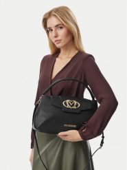 LOVE MOSCHINO Torebka JC4209PP0PKB0000 Czarny. Czarne torebki klasyczne Love Moschino, bez wzorów, ze skóry, bez dodatków. Za 949.99 zł.