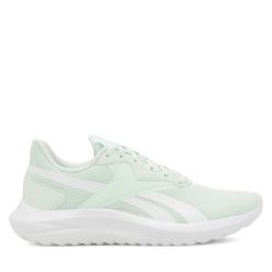 Buty do biegania Reebok. Zielone buty do biegania Reebok, bez wzorów, bez zapięcia, do biegania. Za 159.99 zł.