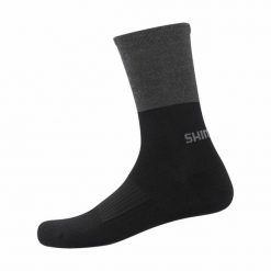 Wysokie skarpety wełniane Shimano Original. Szare skarpetki Shimano, bez wzorów, z wełny. Za 88.95 zł.