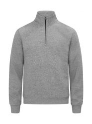 Clique Miami Half Zip bluza z półzamkiem z bawełny i poliestru z recyklingu –. Szare bluzy CLIQUE, xs, bez wzorów, z bawełny, bez kaptura. Za 183.24 zł.