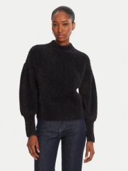 Guess Sweter W4BR25 Z3BH0 Czarny Regular Fit. Czarne swetry Guess, m, z aplikacjami, z syntetyku, bez ramiączek. Za 299.99 zł.