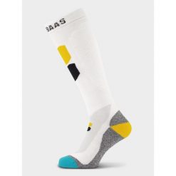 Skarpety narciarskie unisex Poederbaas Technical Bamboo Freeride 1 para. Białe skarpetki POEDERBAAS, bez wzorów, z elastanu. Za 142.99 zł.
