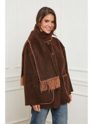 L'armoire de Suzette Płaszcz przejściowy w kolorze brązowym rozmiar: 38/40. Brązowe płaszcze L'armoire de Suzette, l, bez wzorów, klasyczne, bez kaptura. Za 183.59 zł.