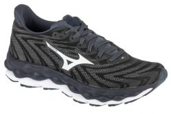 Buty do biegania damskie, Wave Sky 8. Białe buty treningowe Mizuno, bez wzorów, z materiału, przed kostkę, bez zapięcia, do biegania, mizuno wave. Za 807.10 zł.