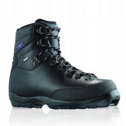 Buty do narciarstwa biegowego ALPINA BC1600 BackCountry. Czarne buty trekkingowe Alpina, bez wzorów, ze skóry, bez zapięcia, narciarskie, Thinsulate. Za 970.00 zł.