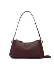Guess Torebka Noelle II Mini HWZG96 72730 Bordowy. Czerwone torebki klasyczne Guess, z aplikacjami, ze skóry, bez dodatków. Za 584.99 zł.