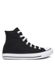 Converse Trampki Chuck Taylor All Star Leopard A14940C Czarny. Czarne trampki Converse, bez wzorów, z materiału, retro, bez zapięcia. Za 379.99 zł.