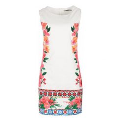 Desigual Sukienka Damska Cher 36 Biały. Sukienki marki Desigual. W wyprzedaży za 314.00 zł.