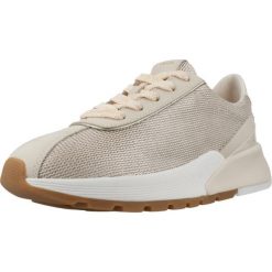 Buty GEOX D METROPOLI Beżowy. Brązowe buty trekkingowe Geox, ze skóry, bez zapięcia. Za 533.99 zł.