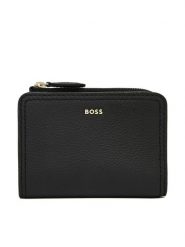 BOSS Portfel 50558032 Czarny. Czarne portfele Boss, bez wzorów, ze skóry. Za 449.99 zł.