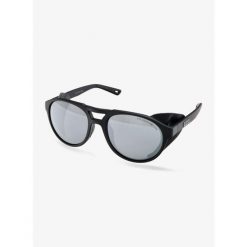 Okulary lodowcowe GOG Nanga - matt black/silver mirror. Czarne okulary przeciwsłoneczne GOG, bez wzorów. Za 359.00 zł.