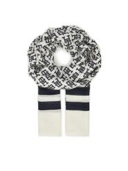 Tommy Hilfiger Szal Beach Summer Mono Scarf AW0AW16030 Écru. Szaliki i kominy Tommy Hilfiger, bez wzorów, z materiału. Za 299.99 zł.
