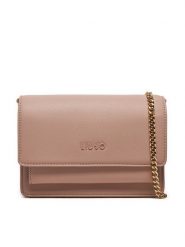 Liu Jo Torebka Ecs M Crossbody AF4161 E0087 Różowy. Czerwone kopertówki Liu Jo, bez wzorów, ze skóry, wizytowe, bez dodatków. Za 369.99 zł.