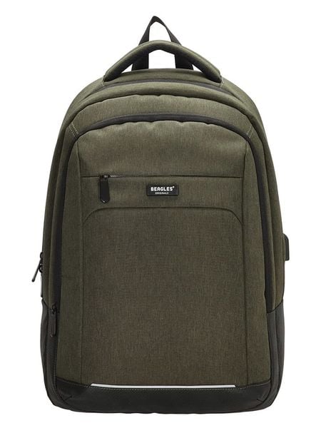 Beagles Plecak "Business" w kolorze khaki - 32 x 48 x 19 cm rozmiar: onesize. Brązowe plecaki Beagles, bez wzorów, z materiału, bez dodatków. Za 123.25 zł.