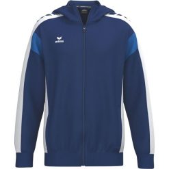 Wielokolorowa kurtka treningowa Erima Celebrate 125 z kapturem. Czarne kurtki Erima, bez wzorów, sportowe, z kapturem. Za 343.99 zł.