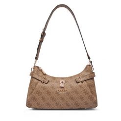 Torebka Guess. Brązowe torebki klasyczne Guess, z aplikacjami, klasyczne, bez dodatków. Za 589.99 zł.