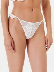 Hunkemöller Stringi 302385 Écru. Stringi Hunkemöller, bez wzorów, z syntetyku. Za 49.99 zł.