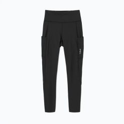 Legginsy do biegania damskie Rab Talus Tights. Czarne legginsy RAB, bez wzorów, z materiału, sportowe, długie. Za 382.99 zł.