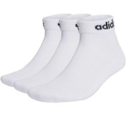 Skarpety adidas Linear Ankle Socks Cushioned Socks 3p. Białe skarpetki adidas, bez wzorów. Za 37.00 zł.
