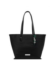 KARL LAGERFELD Torebka B1W30012 Czarny. Czarne shopper bag KARL LAGERFELD, bez wzorów, ze skóry, bez dodatków. Za 999.99 zł.