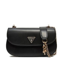 Torebka Guess. Czarne kopertówki Guess, z aplikacjami, wizytowe, bez dodatków. Za 389.99 zł.