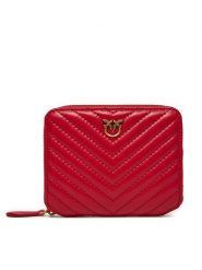 Pinko Duży Portfel Damski Taylor Zip Around . AI 24-25 PCPL 100249 A0GK Czerwony. Czerwone portfele Pinko, bez wzorów, ze skóry. Za 659.99 zł.