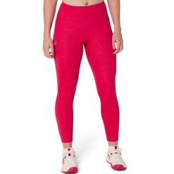 Damskie legginsy Asics 45876. Czerwone legginsy ASICS, bez wzorów, sportowe. Za 340.50 zł.
