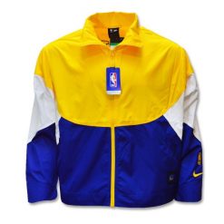 Damska Kurtka wiatrówka Nike Performance NBA Golden State Warriors. Czarne kurtki Nike, bez wzorów, bez kaptura. Za 251.00 zł.