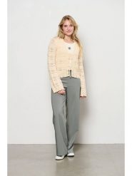 &Co Woman Kardigan "Blaire" w kolorze beżowym rozmiar: 3XL. Brązowe swetry &Co Woman, xl, bez wzorów, bez ramiączek. Za 192.79 zł.