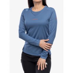 Bluza turystyczna damska La Sportiva Ibaia Pullover. Niebieskie bluzy La Sportiva, xs, bez wzorów, bez kaptura. Za 266.99 zł.