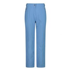 Spodnie damskie narciarskie CMP 3W18596N. Niebieskie spodnie narciarskie CMP, bez wzorów, narciarskie. Za 543.50 zł.